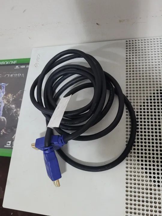 Xbox One Branco 1TB (Completo) + Jogos - Foto 2