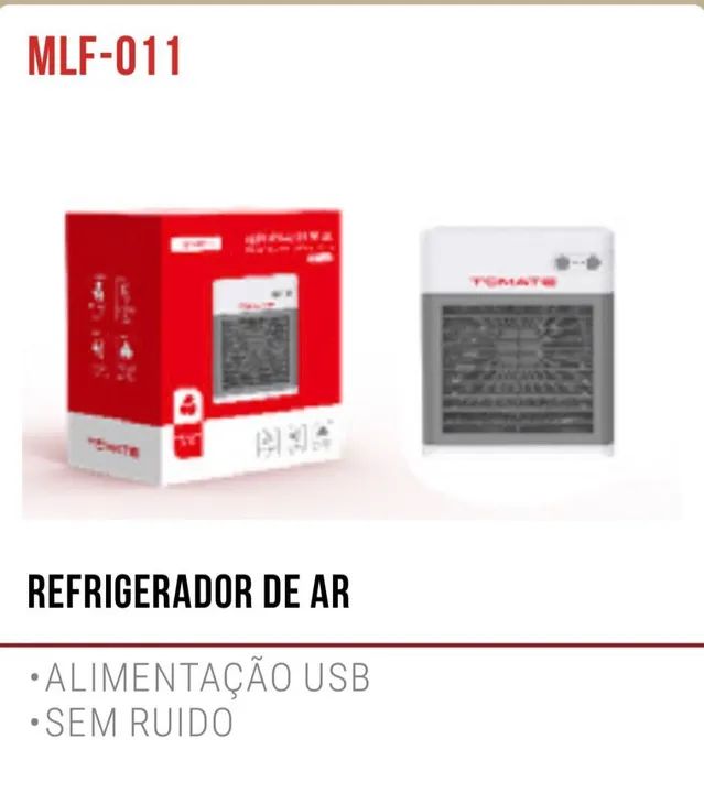 Mini Refrigerador de Ar e Ventilador  - Foto 5