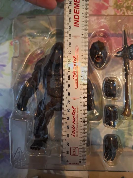Boneco Kong 2021 SH Monsterarts Godzilla vs Kong - Foto 5