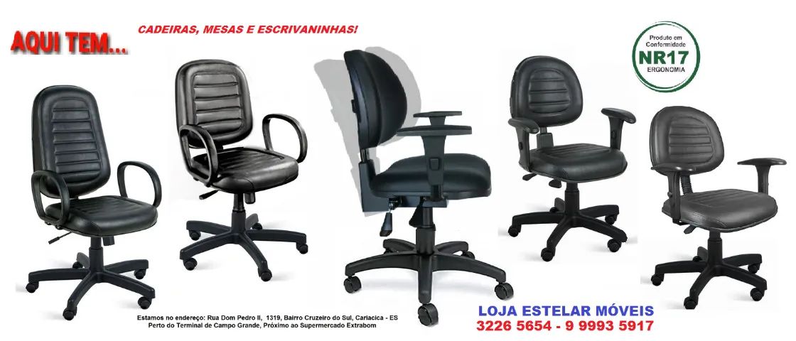 Cadeiras de vários modelos  - Foto 2