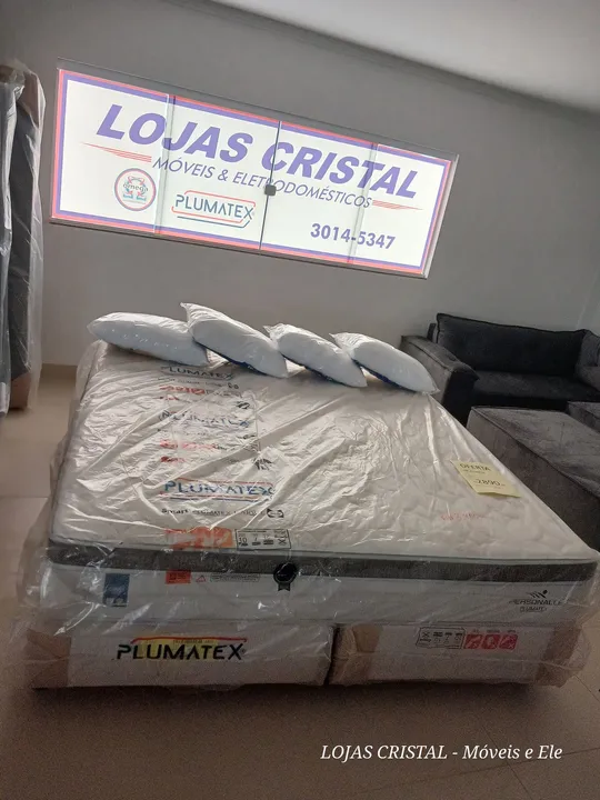 Cama Box Casal Plumatex