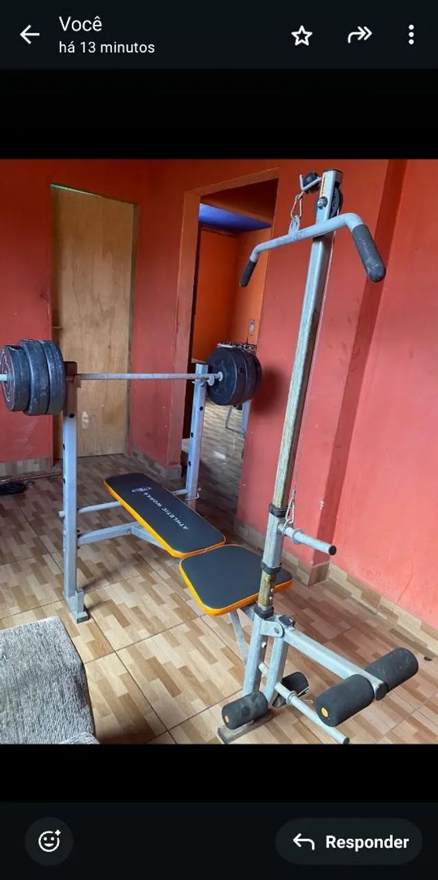Banco de musculação completo - Foto 2