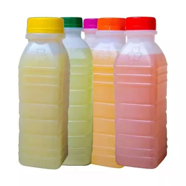 Garrafas de Suco de Frutas Natural
