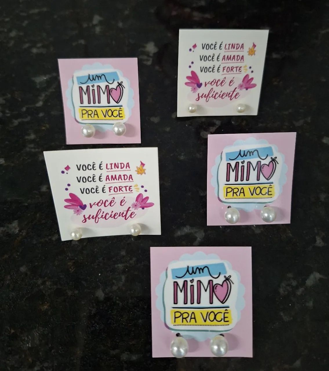 Conjunto Brincos - Modelo Pérola 
