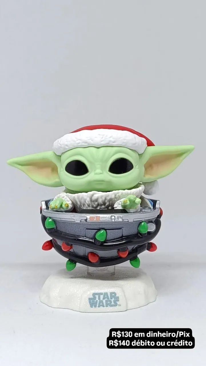 Baby Yoda de Natal - Funko Pop