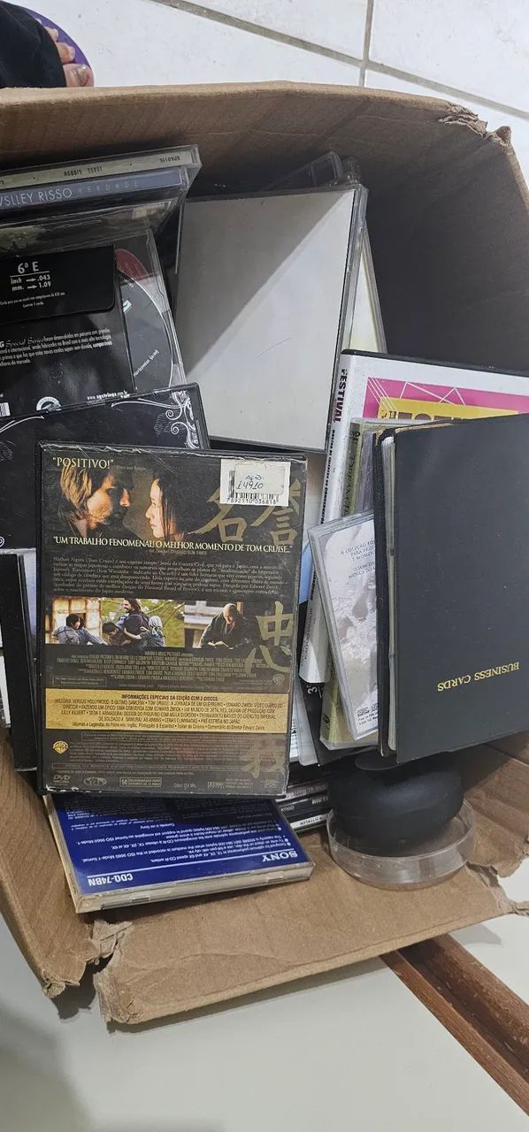 DVDs e Blu-rays em ótimo estado