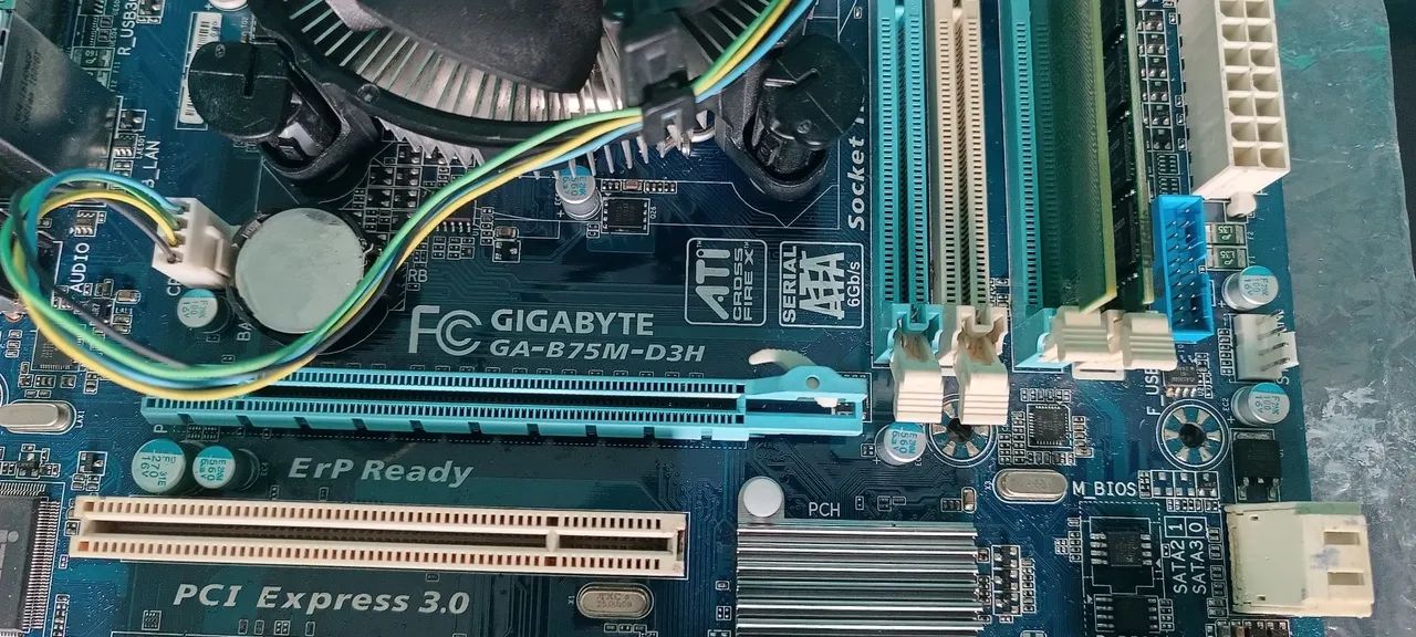 Kit Placa mãe Processador e Memória 