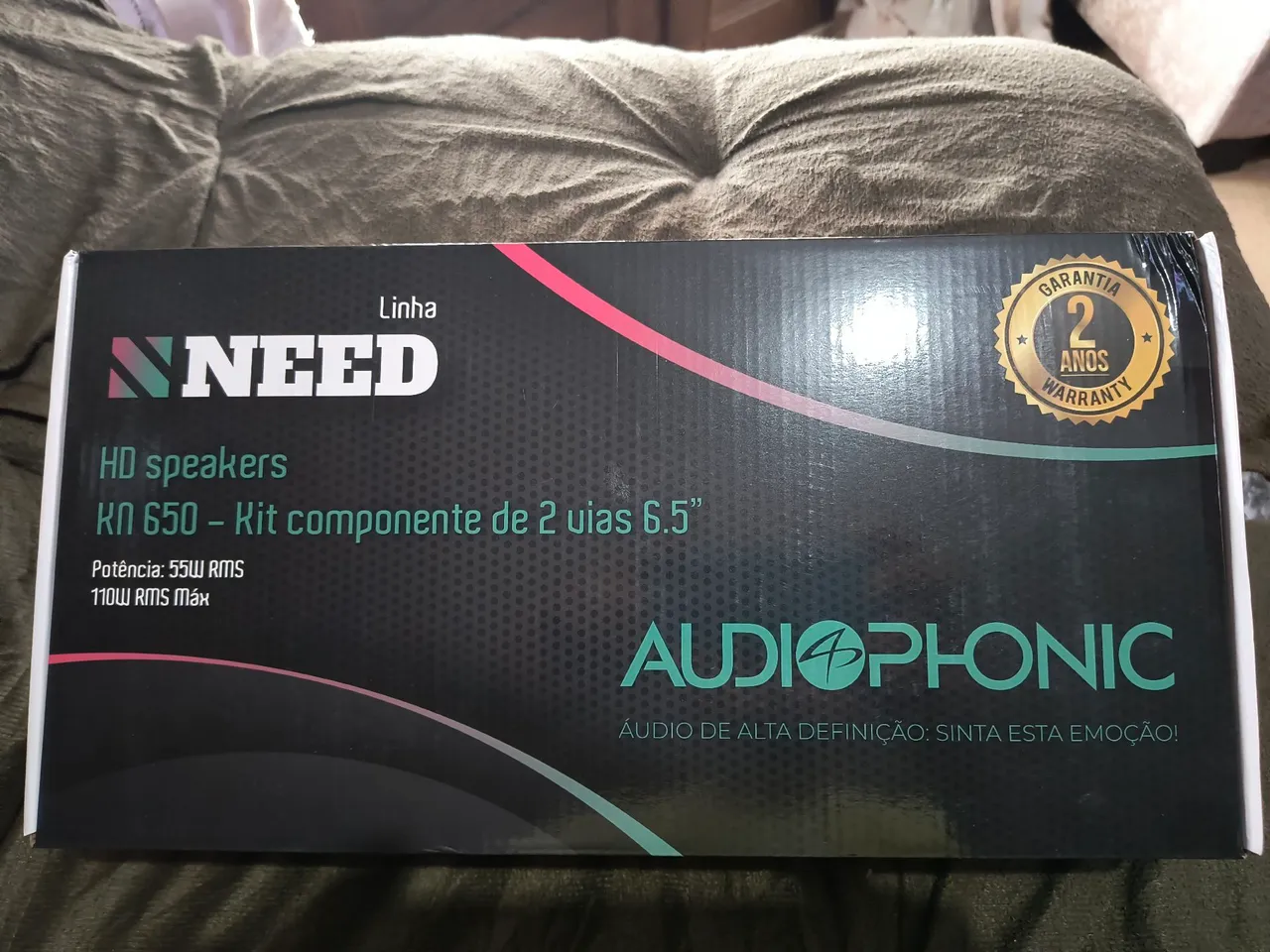 Kit 2 Vias 6.5" Audiophonic KN 650