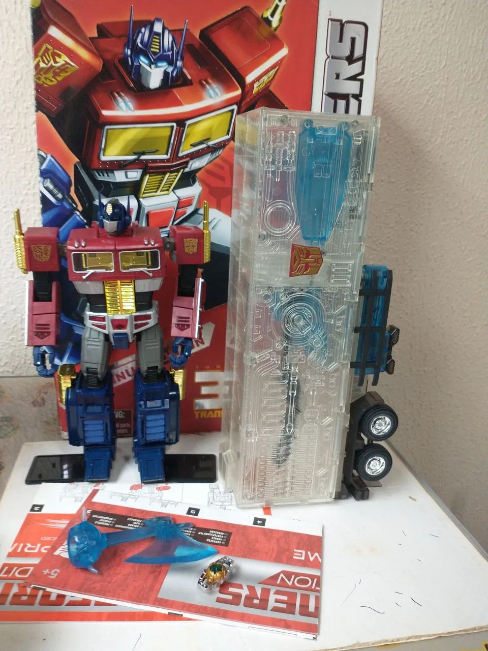 Transformers Optimus Prime Platinum Edition 30th  - Foto 4