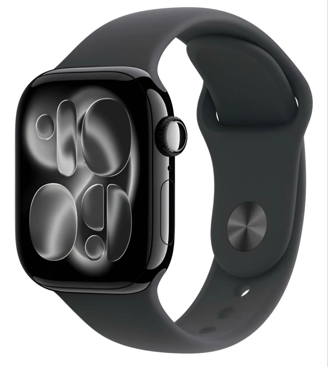 Apple Watch Series 11 42mm Jet Black Al Black SB S/M GPS lacrado com nota fiscal 