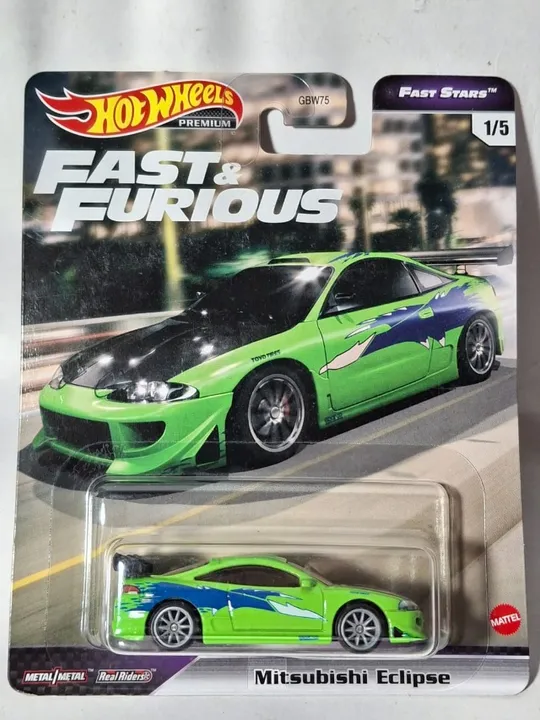 Mitsubishi Eclipse Fast Furious Velozes Furiosos Hot Wheels