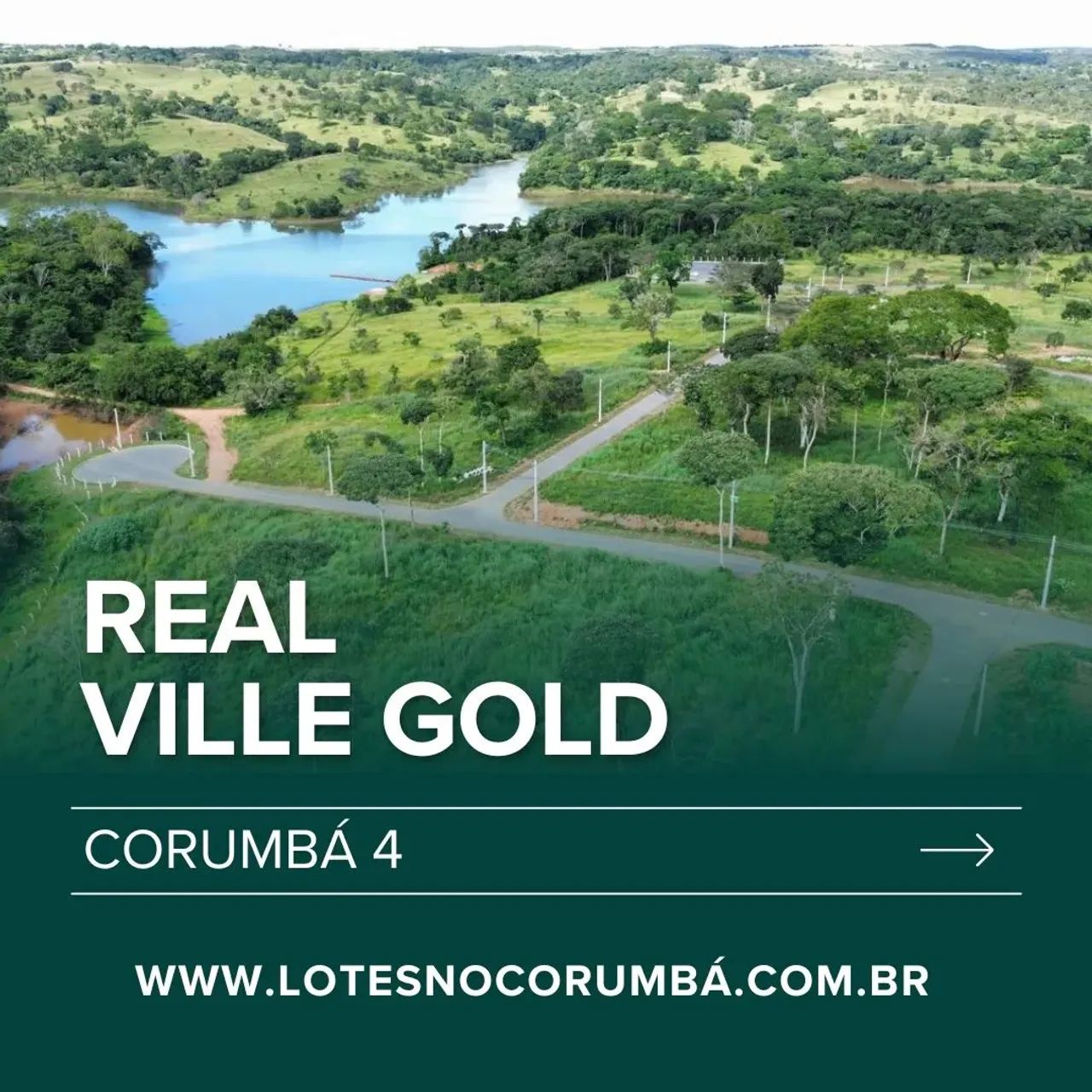 ( Lotes 1000M2 no boleto bancário no Corumba 4. ' - Foto 4