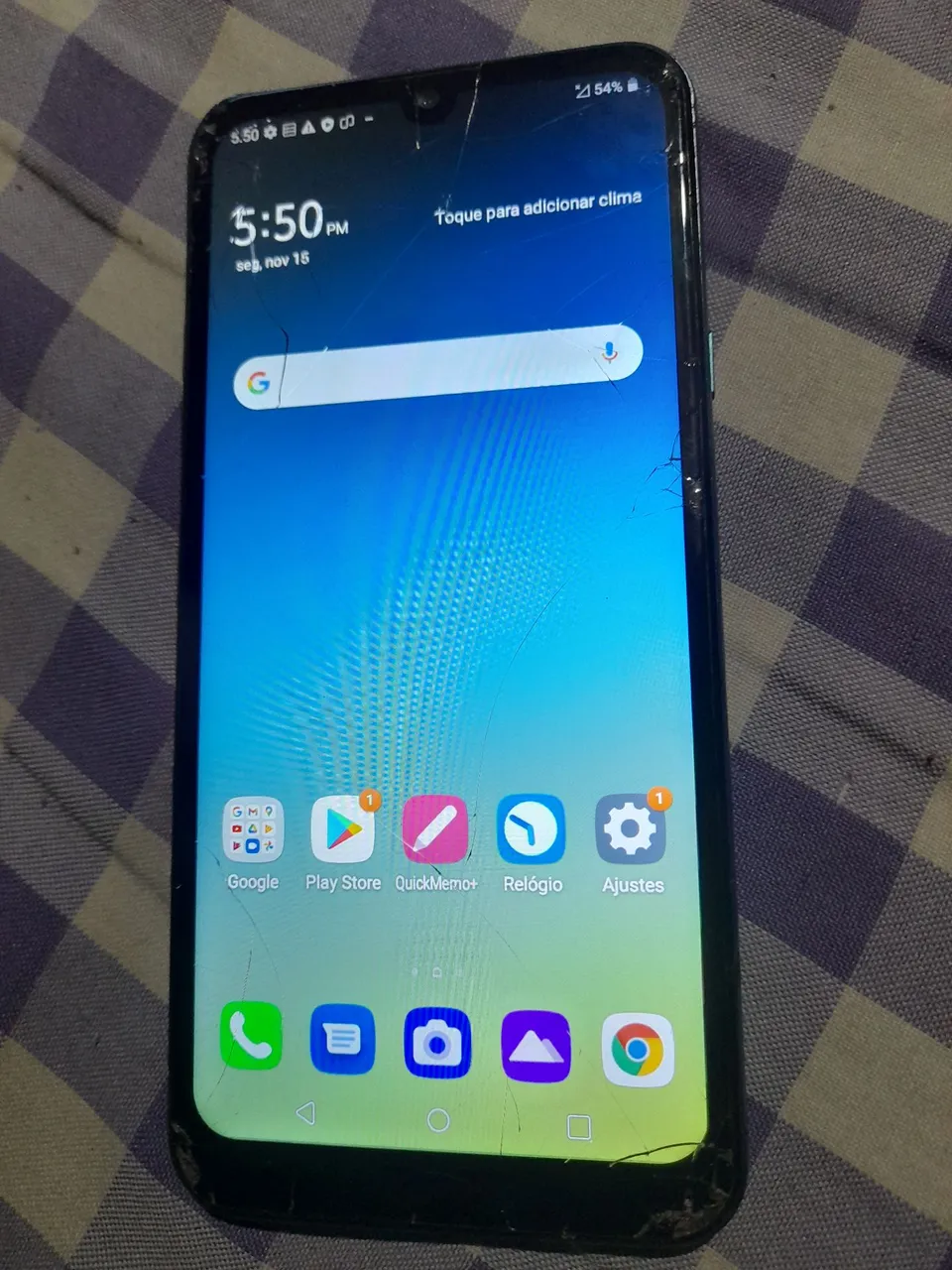 LG K40S 32GB, 4G Octa-Core, 3GB RAM, Tela 6,1? Câm. Dupla + Selfie 13MP Dual Chip<br>
