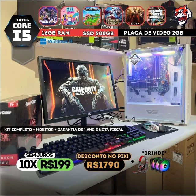 CPU GAMER COMPLETA INTEL CORE I5