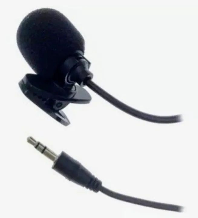 Microfone de lapela P2  com fio - Foto 4