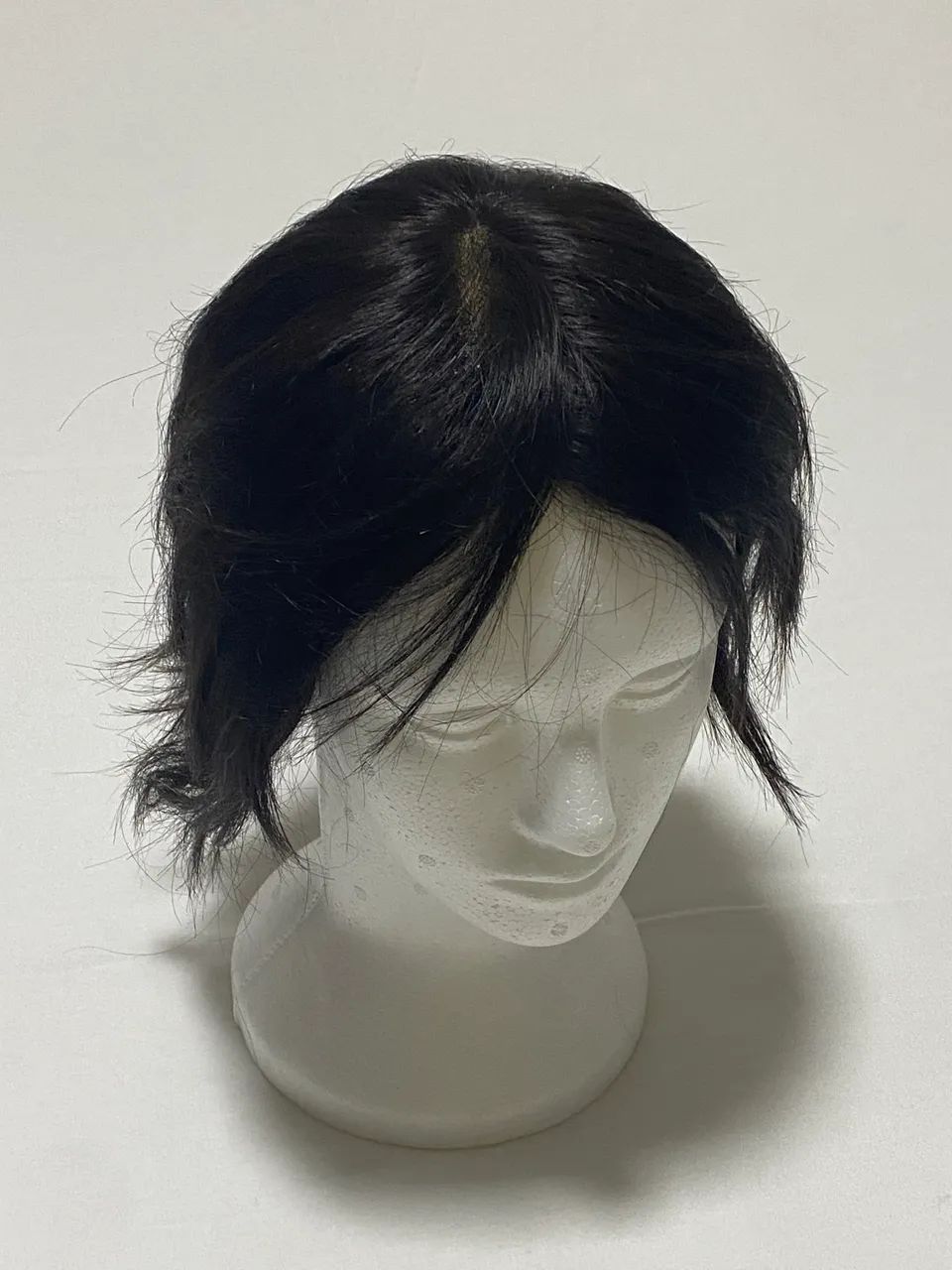 prótese capilar micro pele cabelo indiano novo com corte - Foto 2