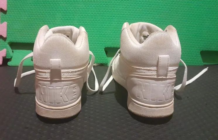 Tênis Original Nike - Cano Alto Branco (Tamanho 40) - Foto 2