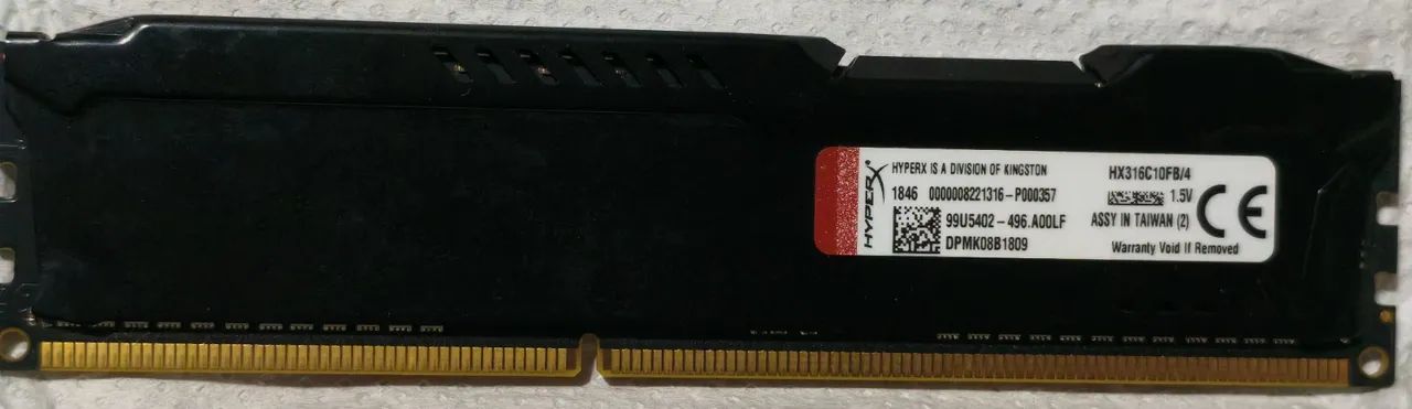 Memória RAM: 8GB DDR3 (2x4GB Kingston HyperX) - Foto 4