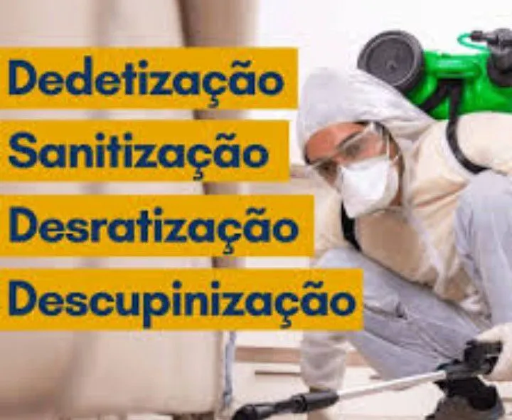 DEDETIZAÇÃO COM 8 REFORÇOS GRÁTIS!