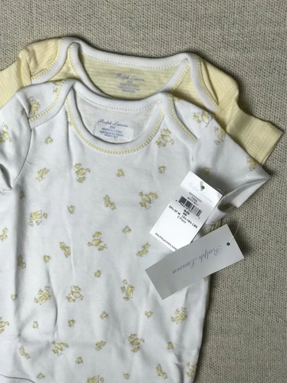 Kit Bodies Ralph Lauren para Bebê