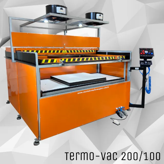 Máquina de Vacuum-Forming - Máquina de Termoformagem - Termoformadora - Termo-Vac 200/100