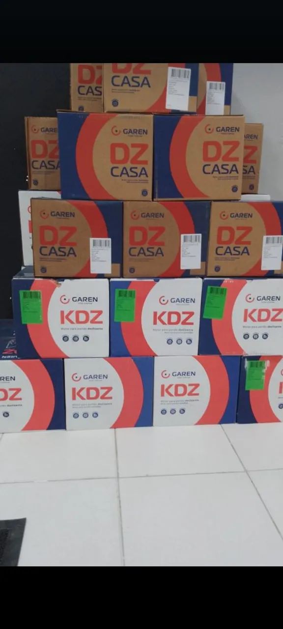 Motores para Portão Garen DZ Casa e KDZ