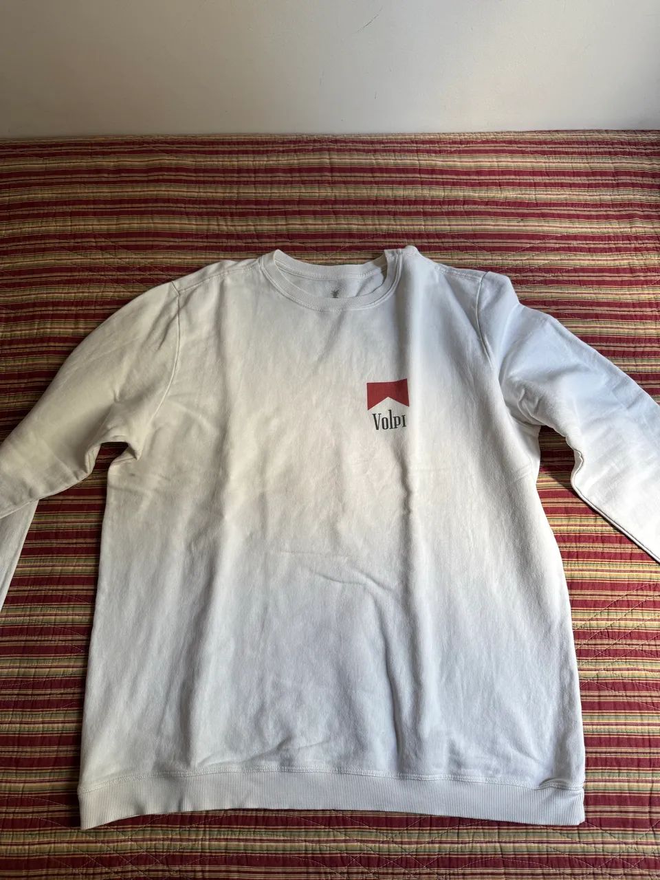 Suéter off white Lab77 Volpi( Marlboro Red) tamanho G