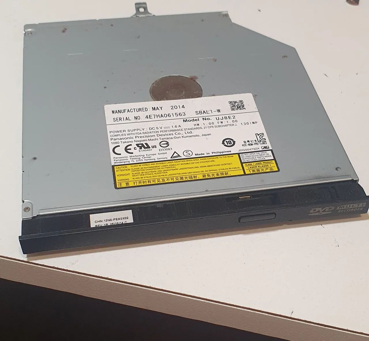 Driver de DVD para notebook Asus Leitura e Gravação