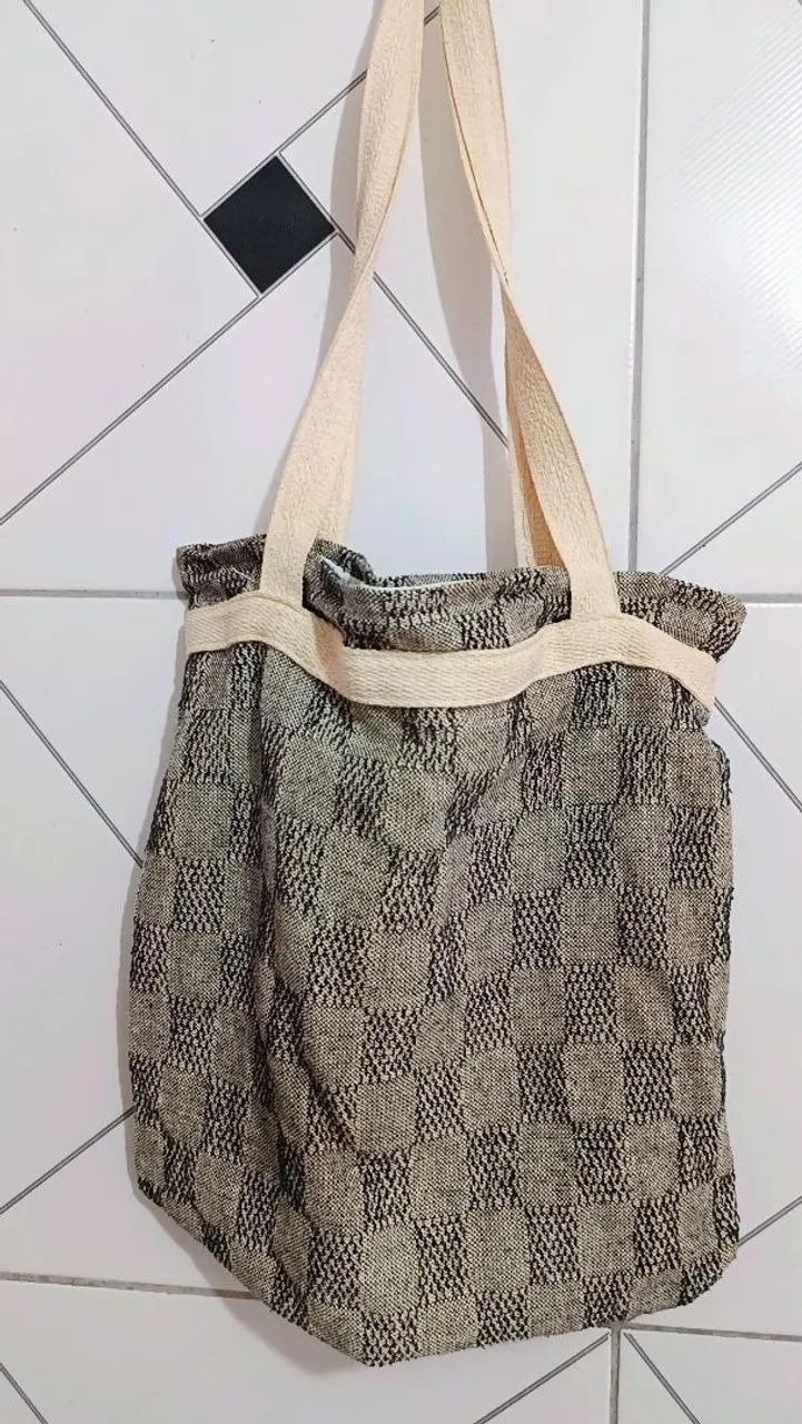 Bolsa de Praia grande com dois zíper - Foto 2