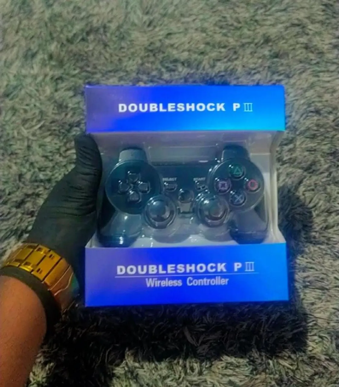 CONTROLE PS3 S/ FIO WIRELESS P/ PLAYSTATION 3 ANALÓGICO JOYSTICK MANETE