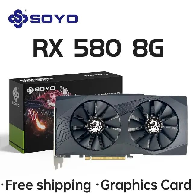 Rx580 8gb soyo nova