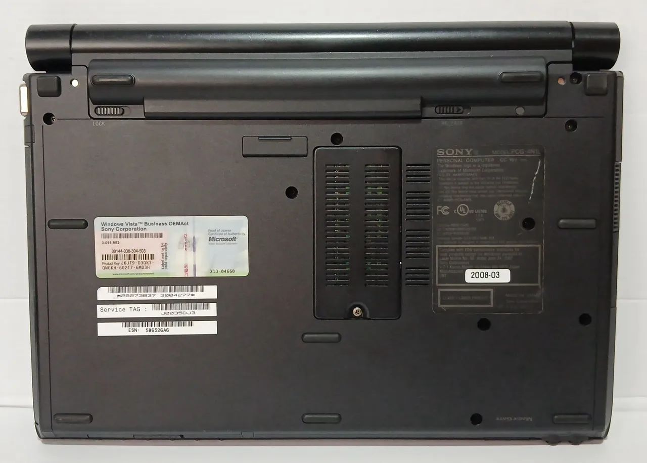 Notebook Sony Vaio PCG-4N1L (Para retirada de peças/Revisão) - Foto 4