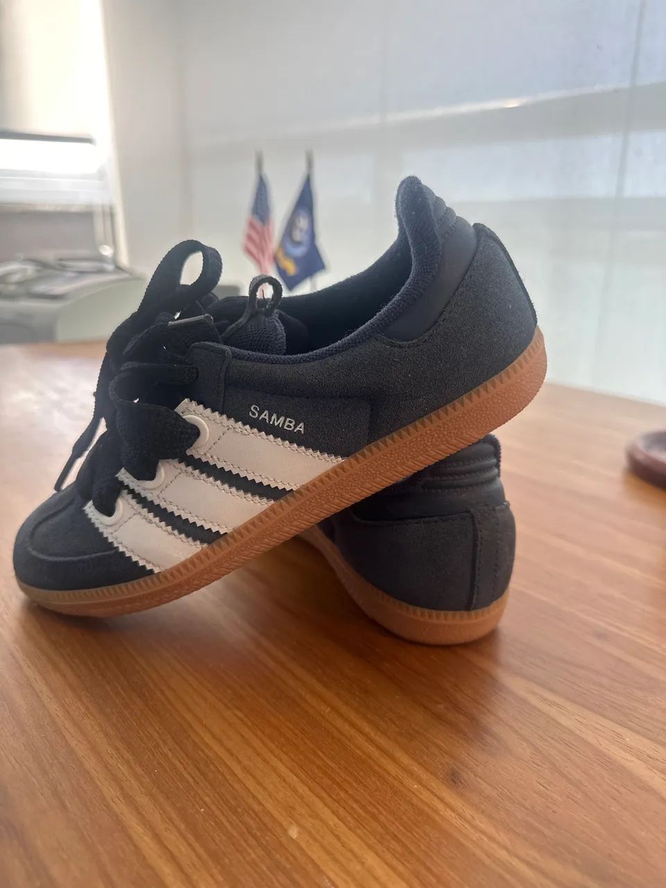 Tênis Adidas Samba azul TAM 35 - Foto 3