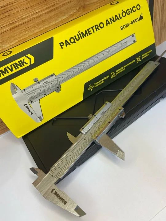 PAQUÍMETRO ANALÓGICO - BOM-6501 BOMVINK