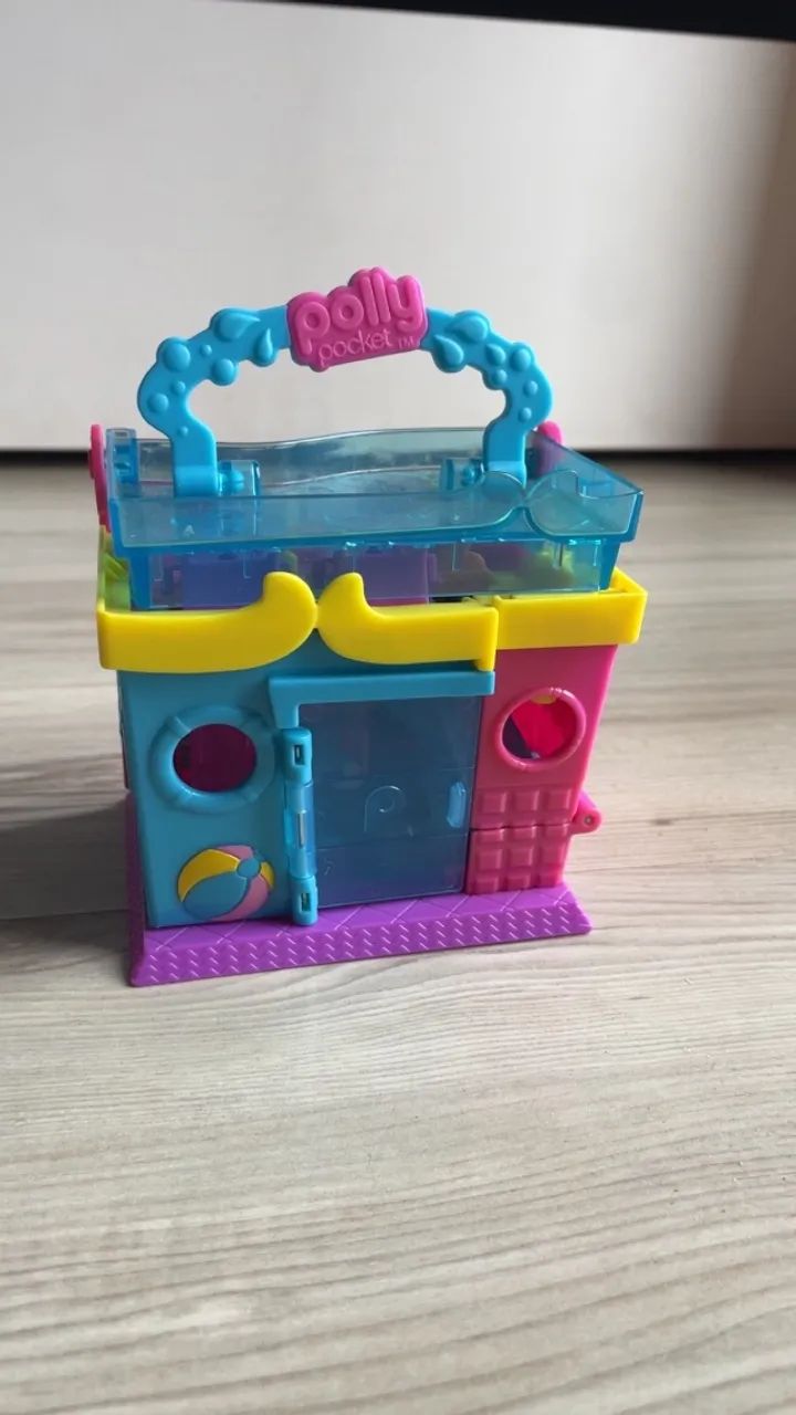 Mattel Polly Pocket Pollyville Neighborhood Pool - Foto 3