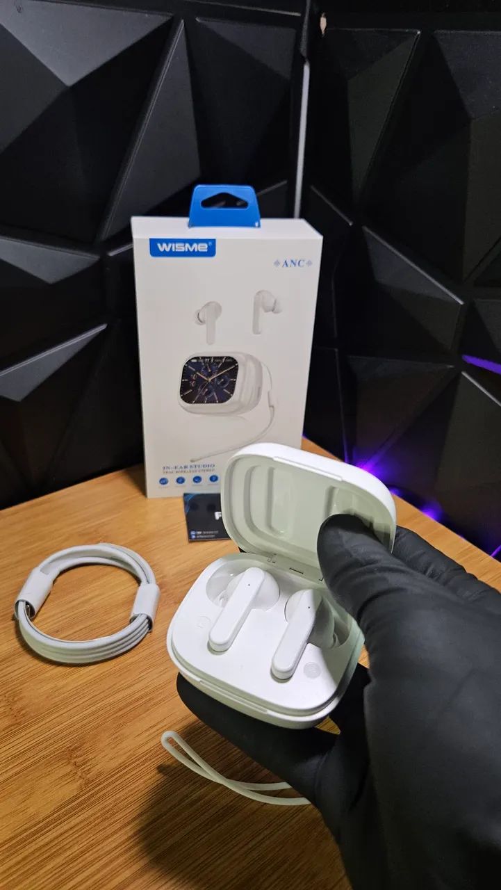 Fone de ouvido TWS Wisme WT-7 com ANC - Foto 6