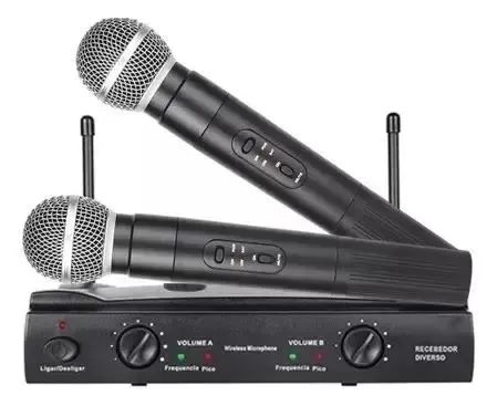 Dual Wireless VHF Microphone Kit MC806 - Onistek
