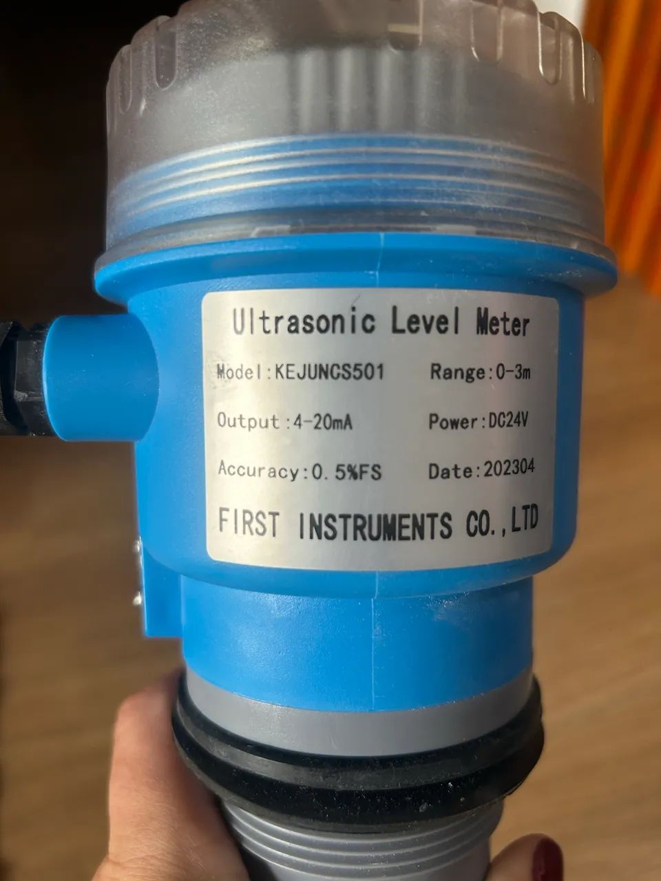 Medidor de Nível Ultrassônico - 0 a 3 m - Novo - Foto 2