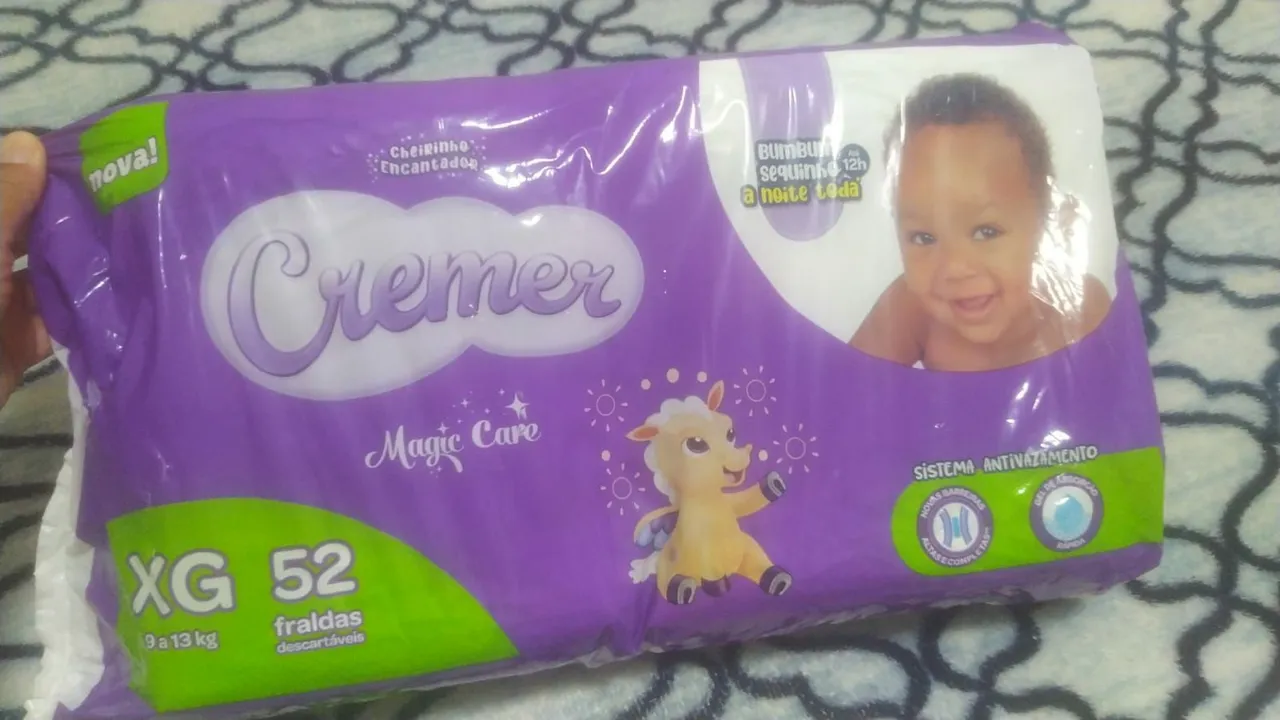 Fraldas Descartáveis Cremer Magic Care XG 52