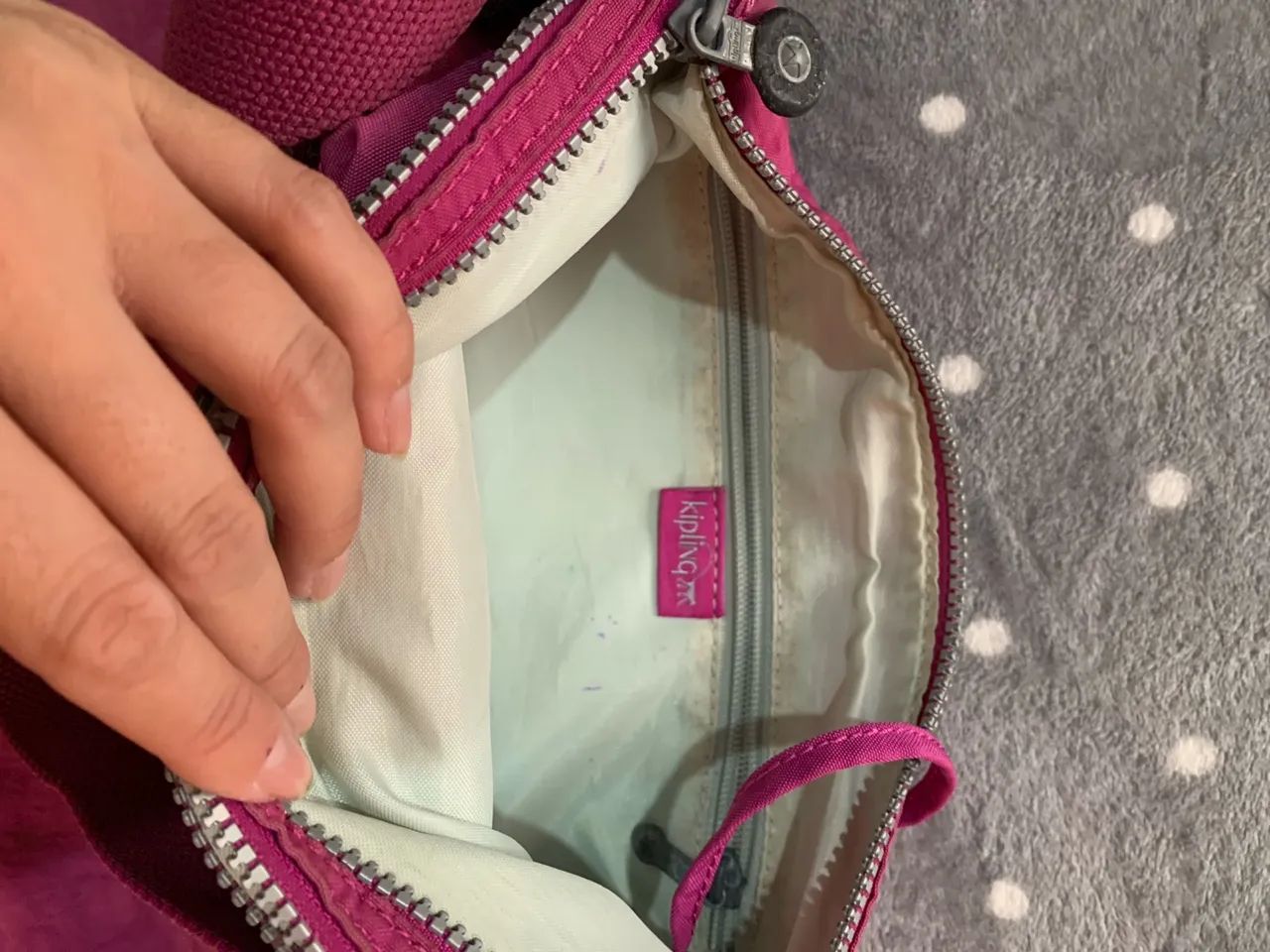 Bolsa rosa Kipling original  - Foto 2