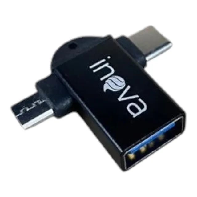 ADAPTADOR OTG INOVA ZJT 12668 - Foto 4