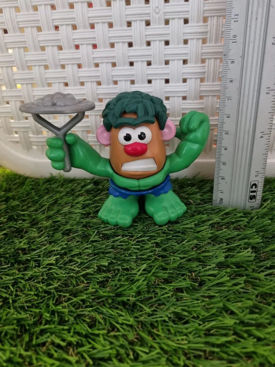 Senhor  cabeça de batata hulk - Foto 2