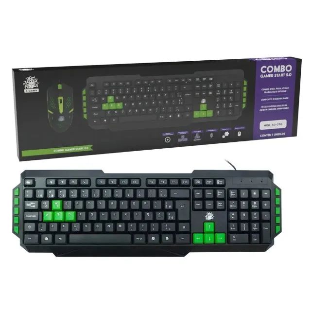 Teclado Gamer Start Ideal para Jogos - Foto 2