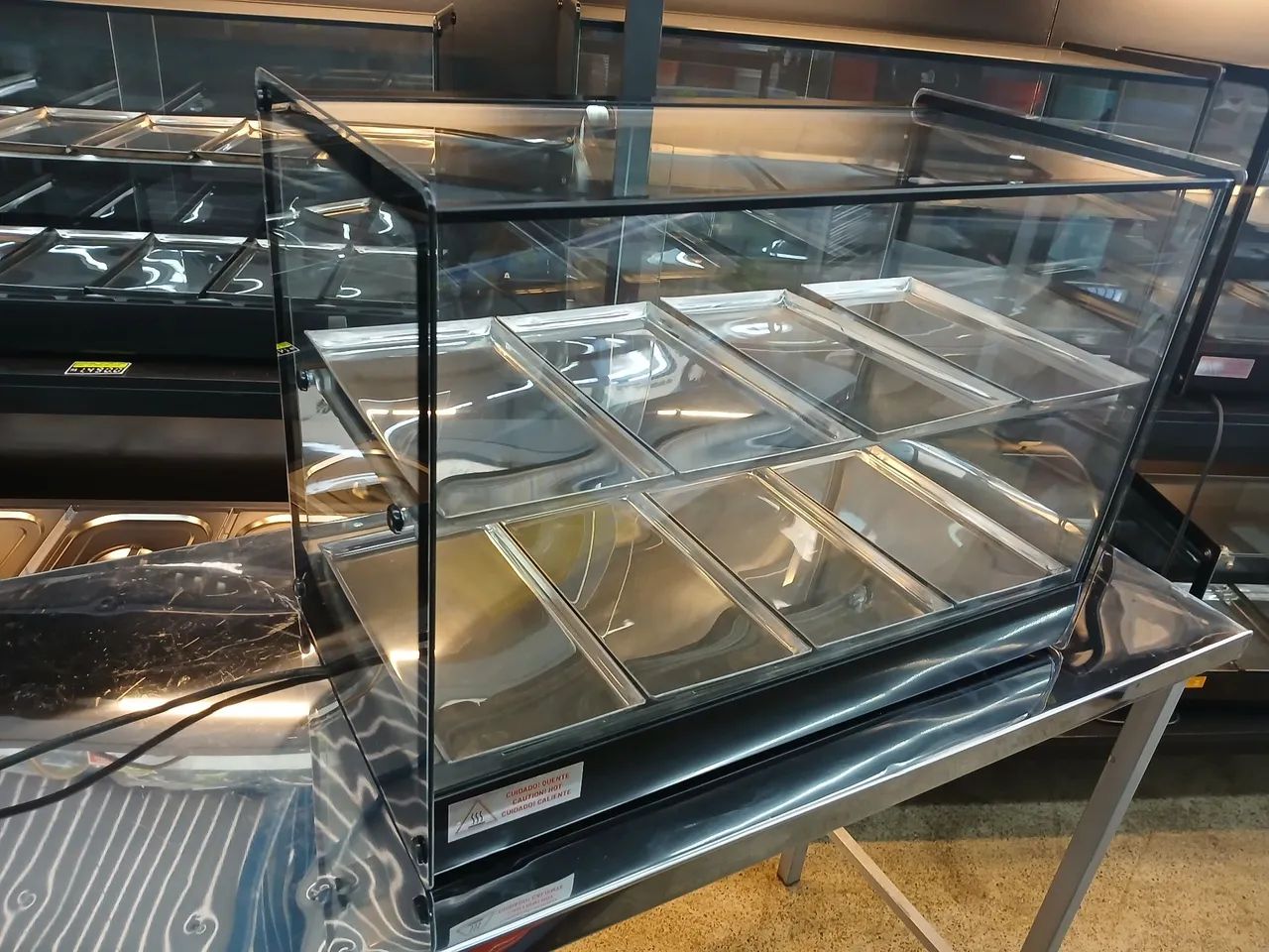 Estufa Quente Elétrica 8 bandejas Titã com Led - Foto 3