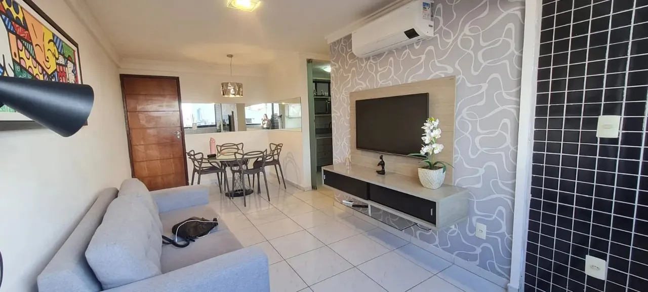 Alugo apartamento totalmente mobiliado no bairro Tambauzinho com dois quartos