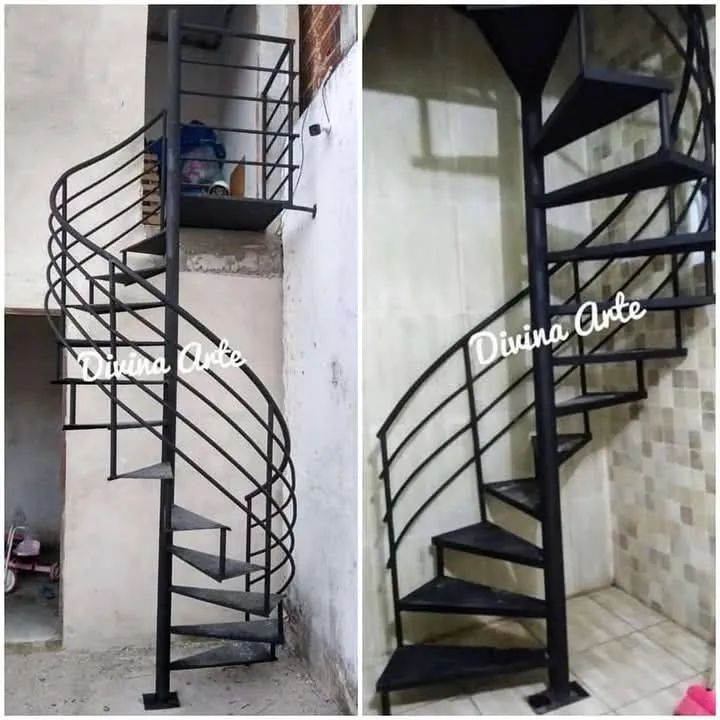 Lindas escadas caracol e reta só aqui  - Foto 5