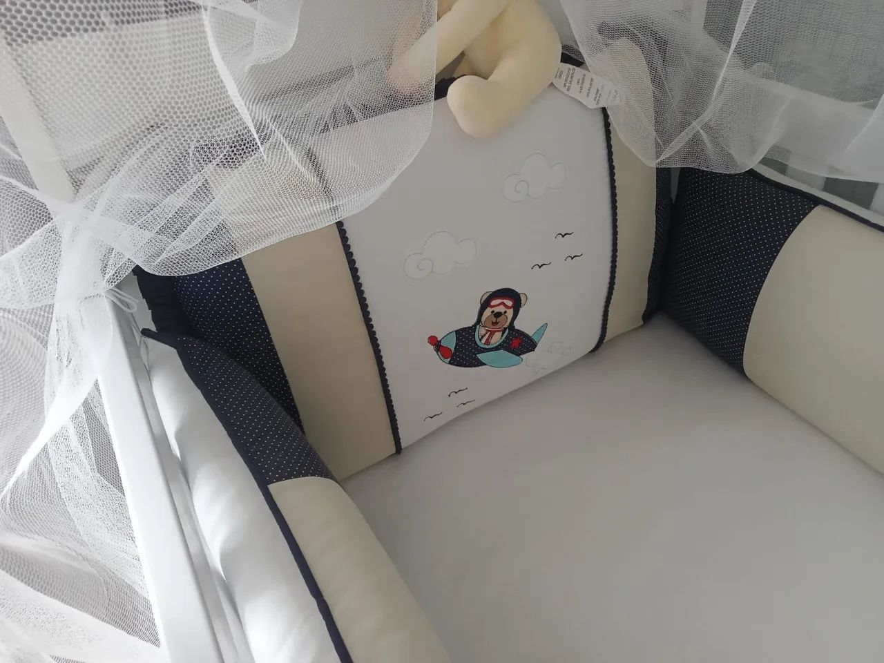 Kit berço com saia - Foto 2