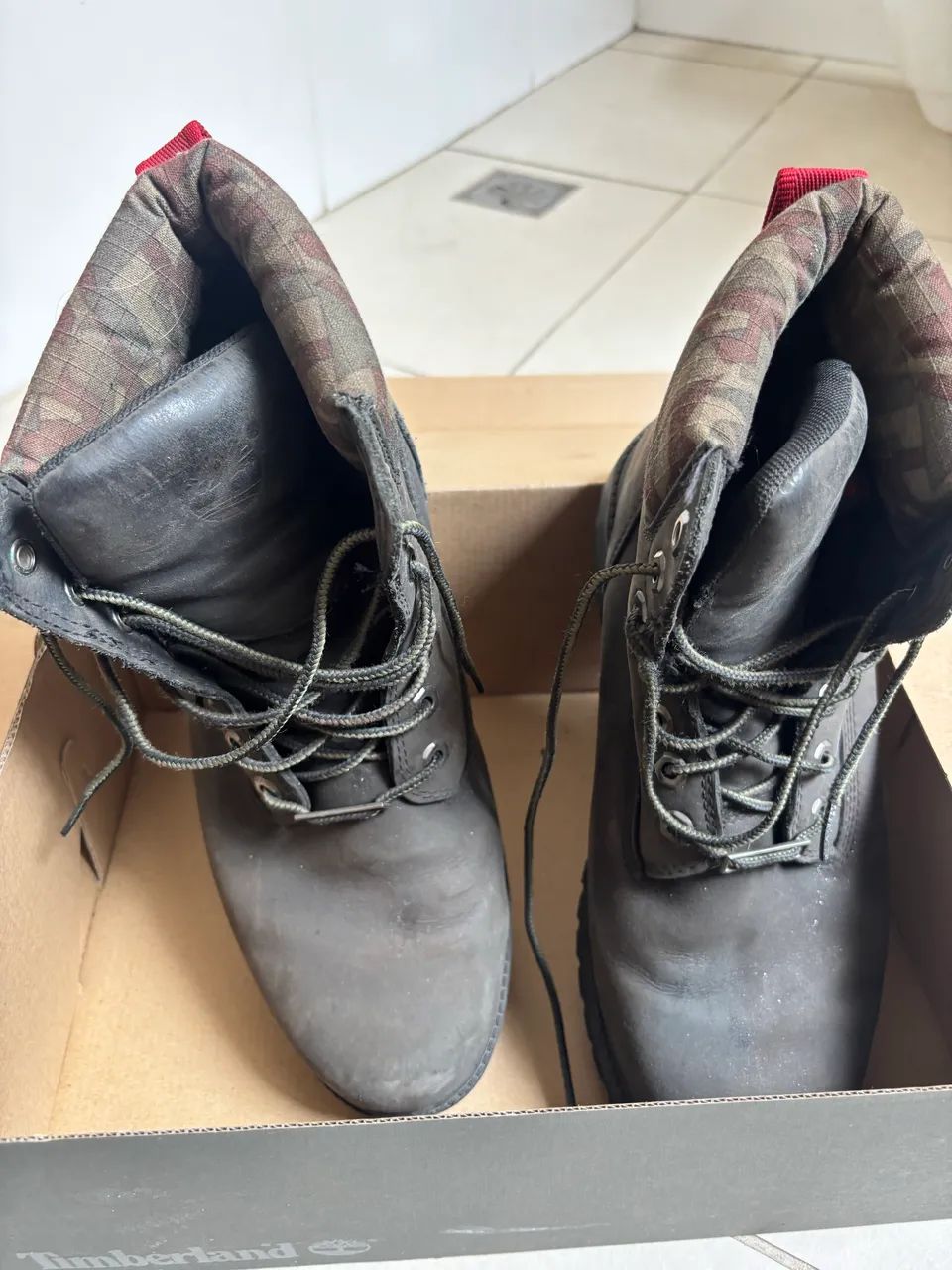 Bota impermeável timberland preta Calçados Tijuca, Rio de