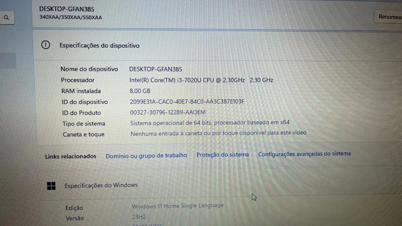 Notebook Samsung Intel core i3 de 7º geração  - Foto 4