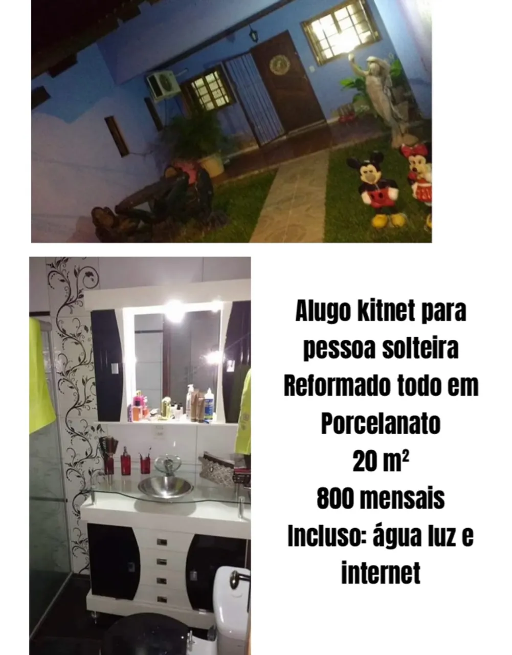 Aluguel de kitnet